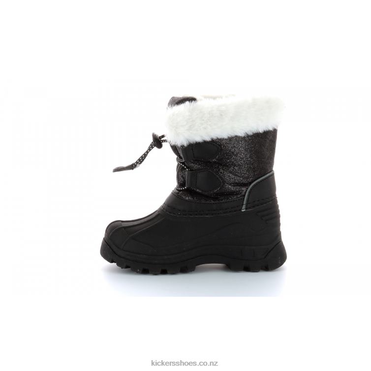 Kickers Kids Sealsnow Bright Black NPZDR1013