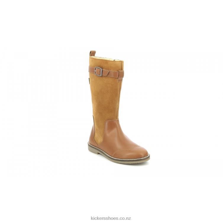 Kickers Kids Tyoube Camel NPZDR1012