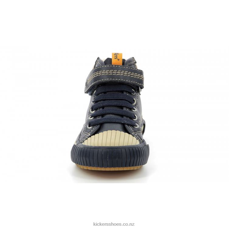Kickers Kids Geckiro Hi Navy NPZDR997