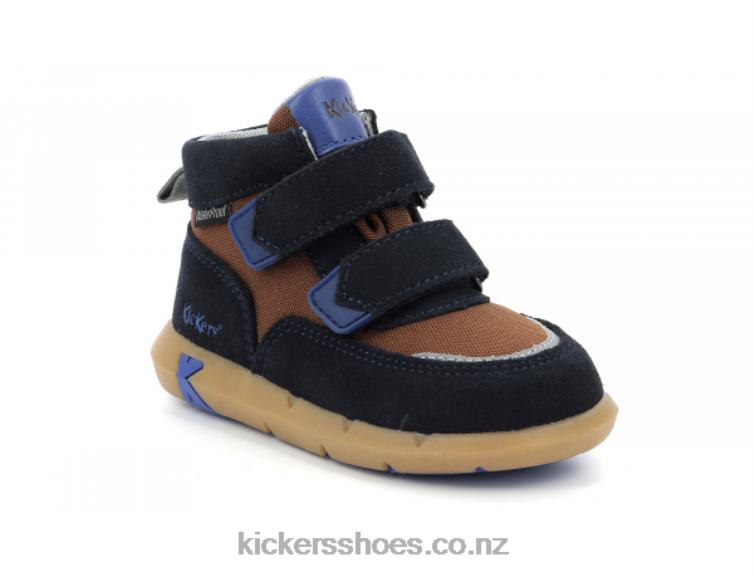 Kickers Kids Junibo Dark Navy NPZDR967