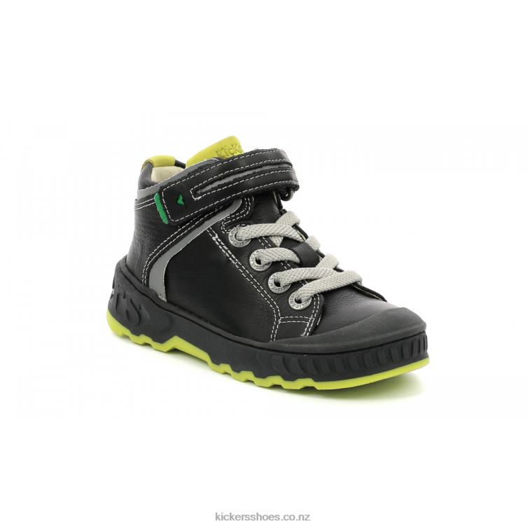 Kickers Kids Kick Teen Black NPZDR971