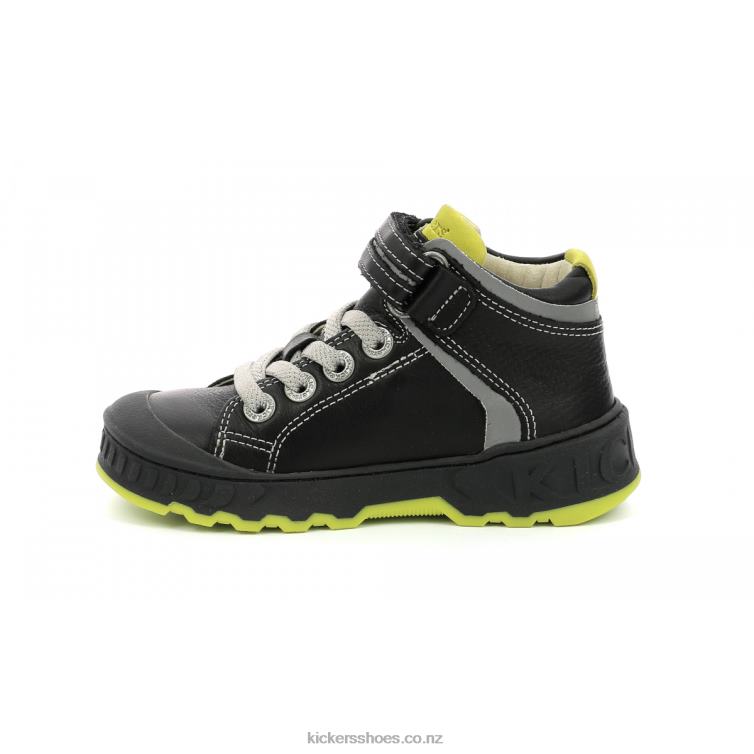 Kickers Kids Kick Teen Black NPZDR971