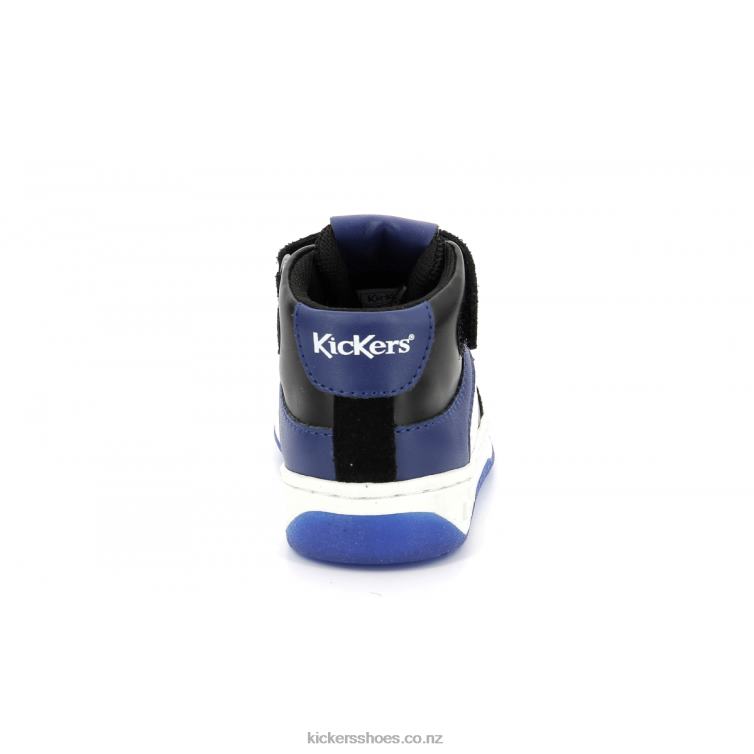 Kickers Kids Kickalien Black Blue White NPZDR1005