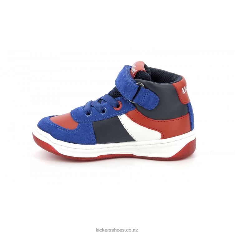 Kickers Kids Kickalien Blue Navy Red NPZDR1006