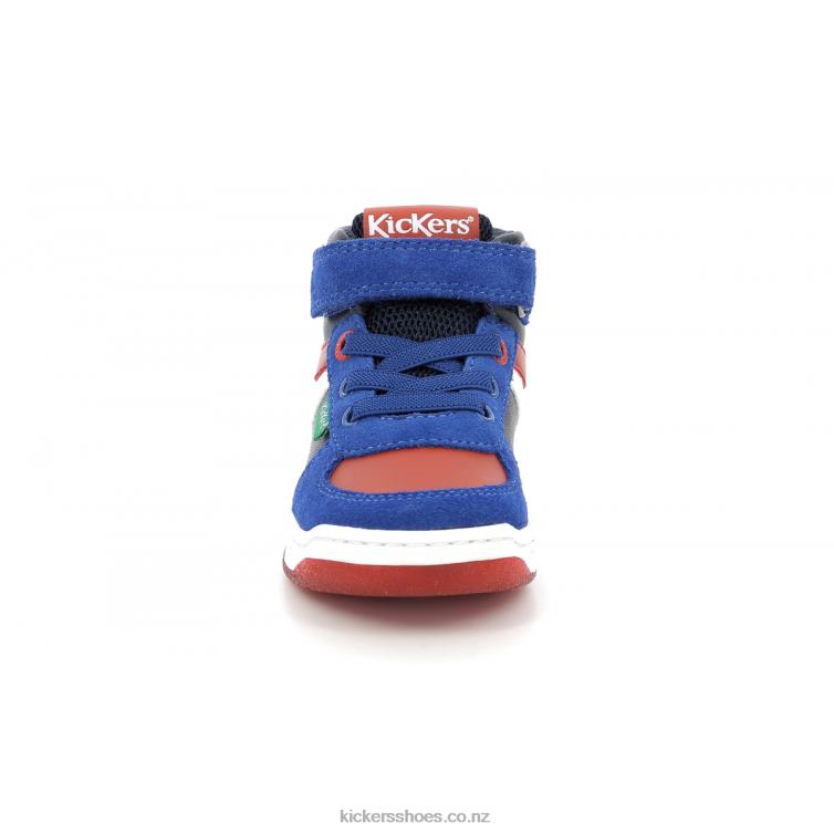 Kickers Kids Kickalien Blue Navy Red NPZDR1006