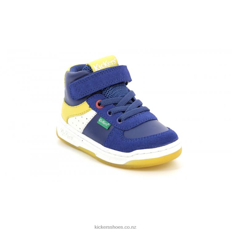 Kickers Kids Kickalien Blue White Yellow NPZDR1009