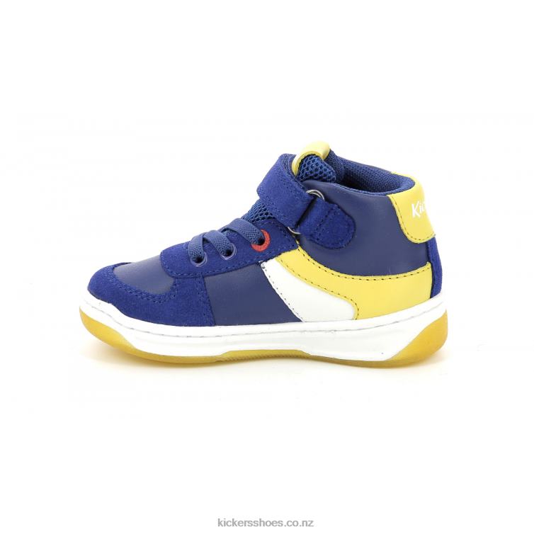 Kickers Kids Kickalien Blue White Yellow NPZDR1009