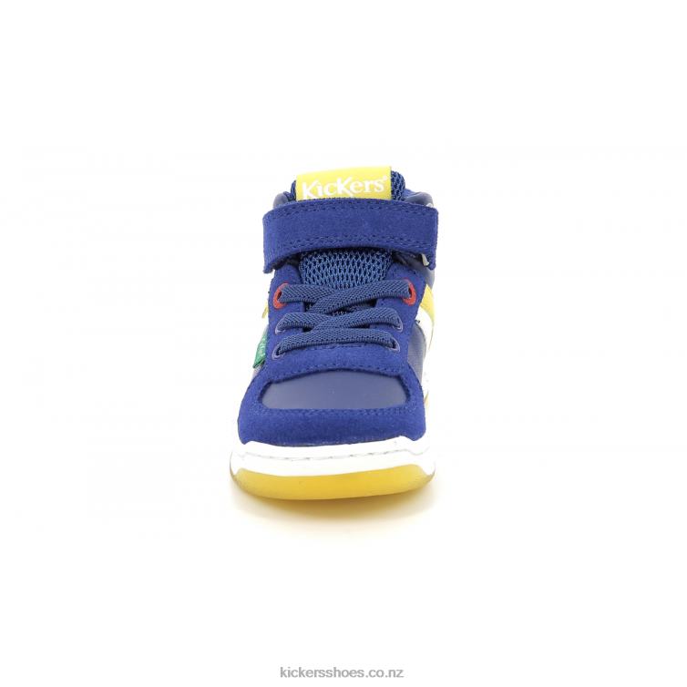 Kickers Kids Kickalien Blue White Yellow NPZDR1009