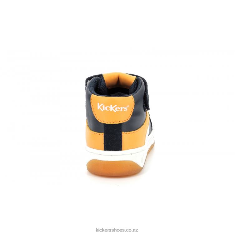 Kickers Kids Kickalien Navy White Orange NPZDR1008