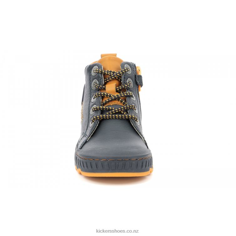 Kickers Kids Kickdundy Navy Orange NPZDR989