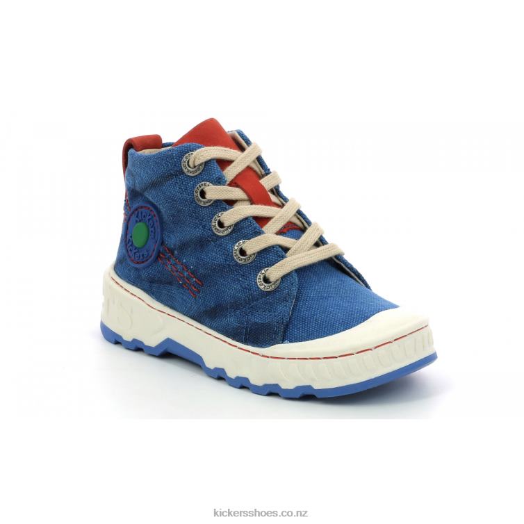 Kickers Kids Kickrup Blue Red NPZDR930