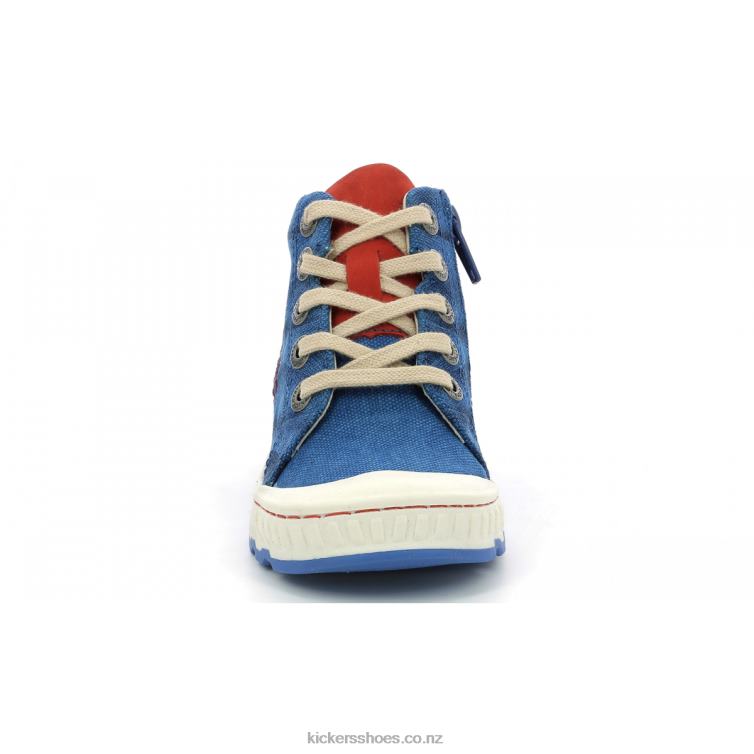 Kickers Kids Kickrup Blue Red NPZDR930
