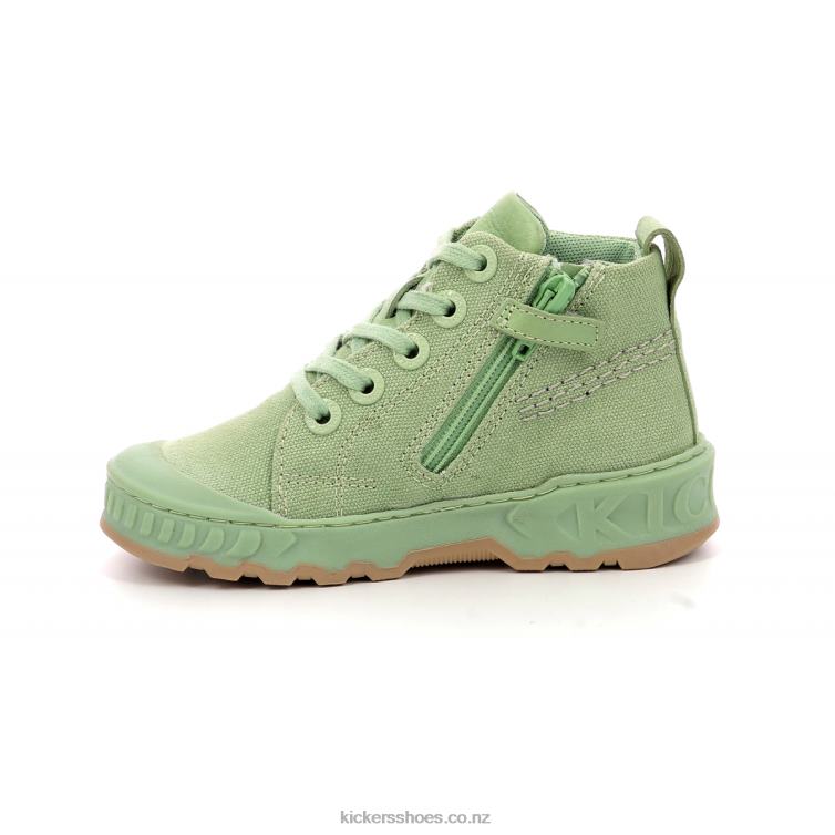 Kickers Kids Kickrup Light Green NPZDR935
