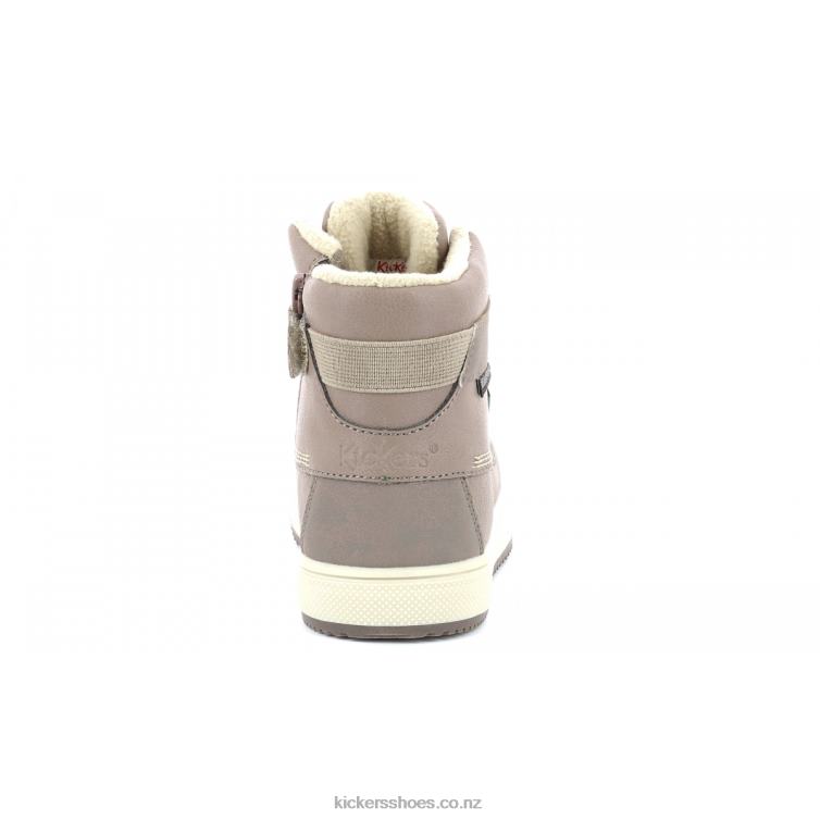 Kickers Kids Yepo WPF Beige Metallised NPZDR992