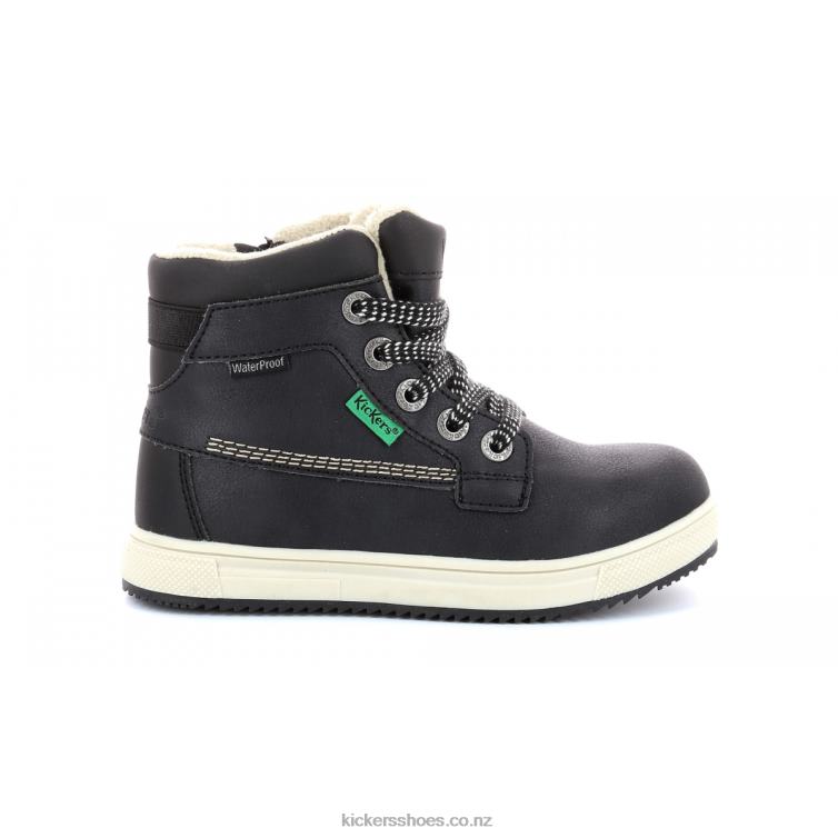 Kickers Kids Yepo WPF Black NPZDR999