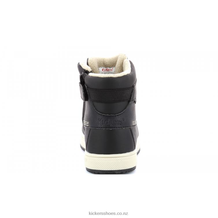 Kickers Kids Yepo WPF Black NPZDR999