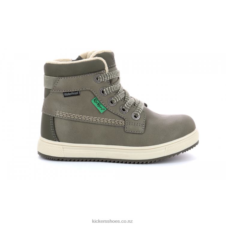 Kickers Kids Yepo WPF Khaki NPZDR1000