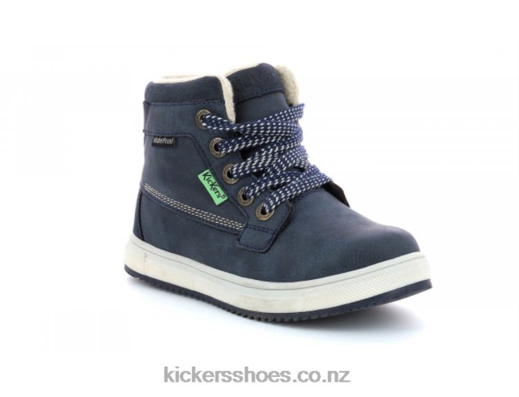 Kickers Kids Yepo WPF Navy NPZDR984