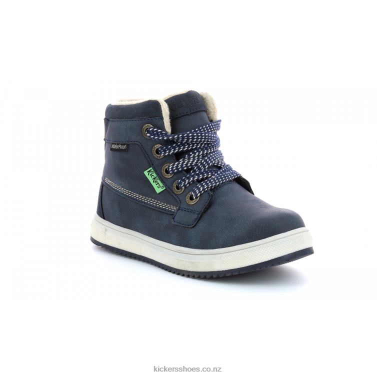 Kickers Kids Yepo WPF Navy NPZDR984