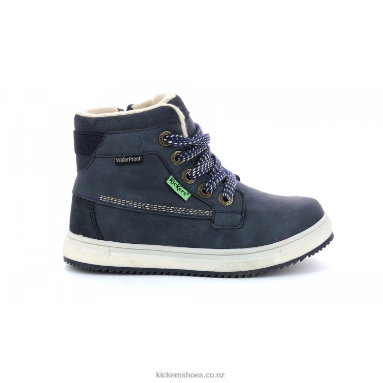 Kickers Kids Yepo WPF Navy NPZDR984