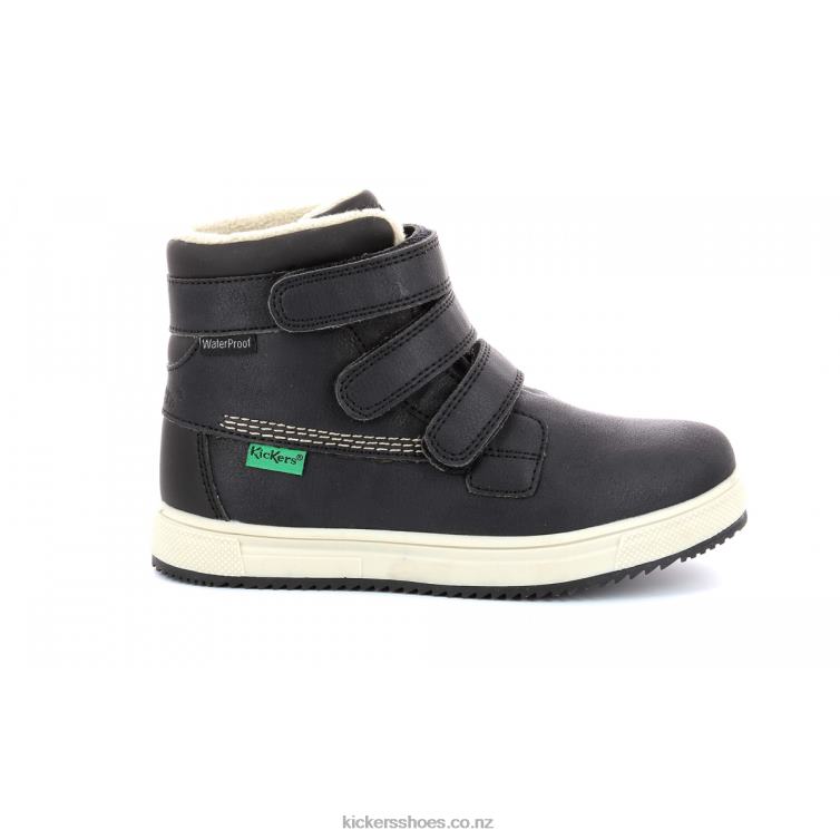 Kickers Kids Yepokro WPF Black NPZDR1001
