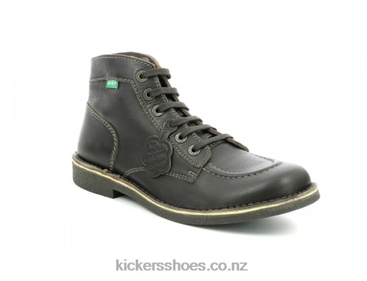 Kickers Men Kickstoner Darkbrown Perm Brown Sole NPZDR352