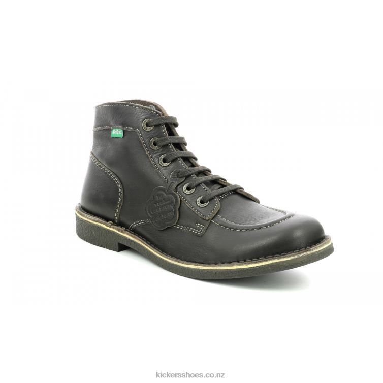 Kickers Men Kickstoner Darkbrown Perm Brown Sole NPZDR352