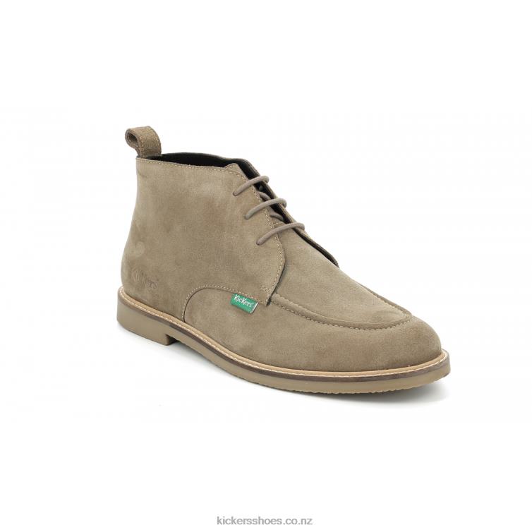 Kickers Men Kick Totem Beige Taupe NPZDR334