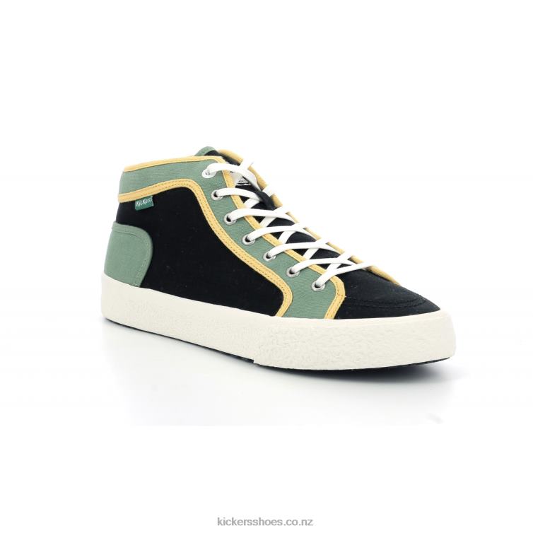 Kickers Men Arveiler Black Green NPZDR315