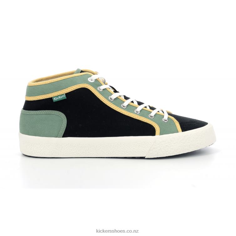Kickers Men Arveiler Black Green NPZDR315