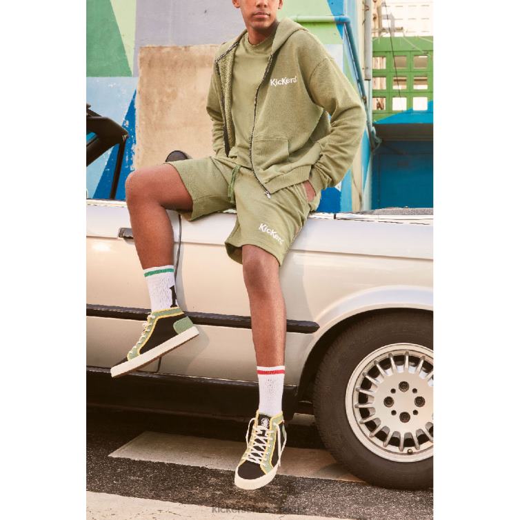 Kickers Men Arveiler Black Green NPZDR315