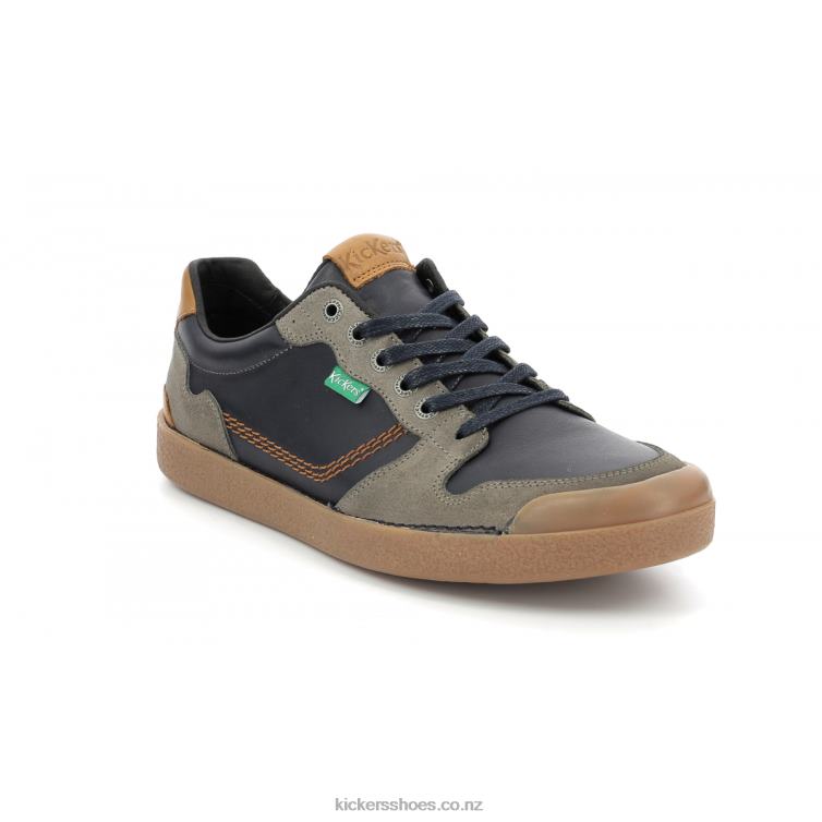 Kickers Men Kick Trigolo Beige Navy NPZDR319
