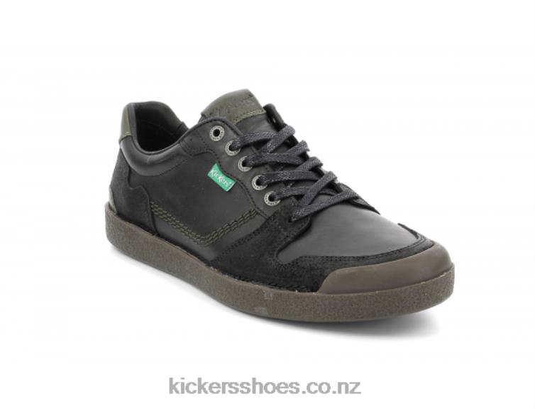 Kickers Men Kick Trigolo Black Khaki NPZDR320