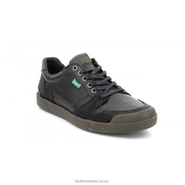 Kickers Men Kick Trigolo Black Khaki NPZDR320
