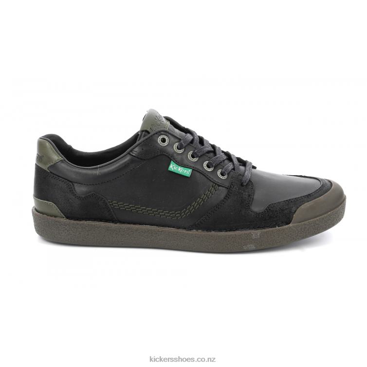 Kickers Men Kick Trigolo Black Khaki NPZDR320