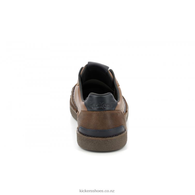 Kickers Men Kick Trigolo Camel Cognac Navy NPZDR318