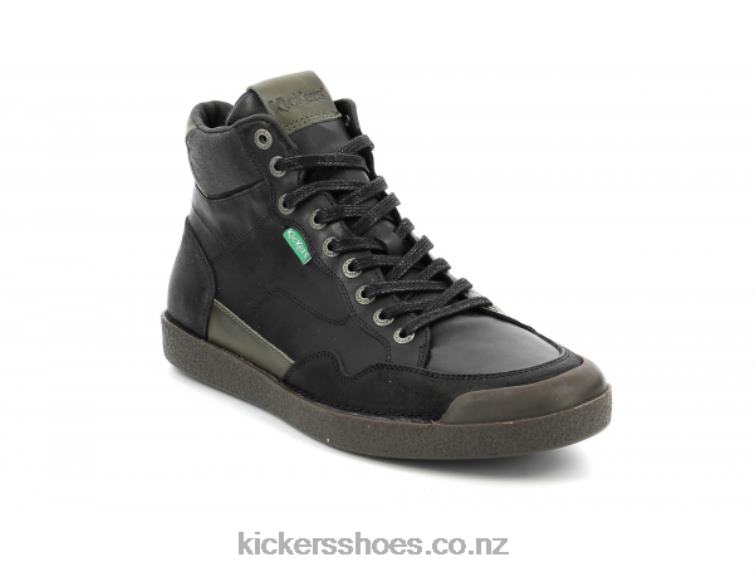 Kickers Men Kick Triparty Black Khkai NPZDR326