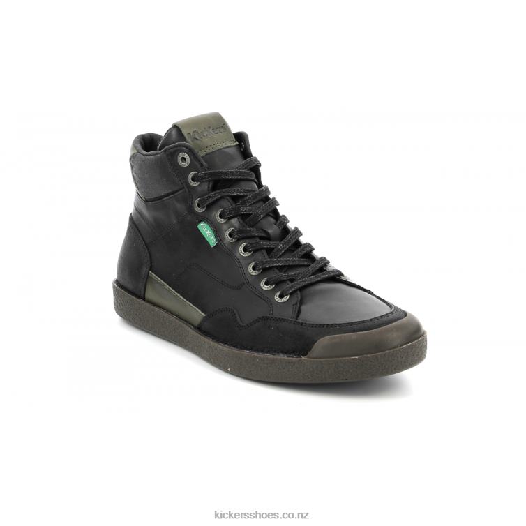 Kickers Men Kick Triparty Black Khkai NPZDR326