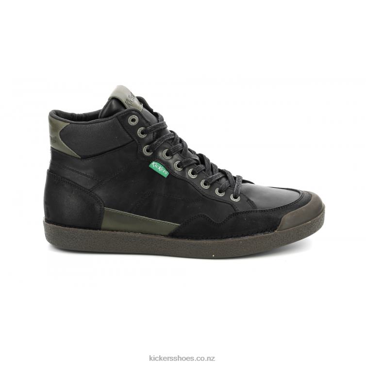 Kickers Men Kick Triparty Black Khkai NPZDR326