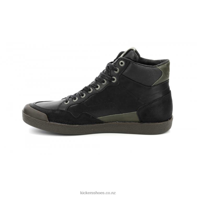 Kickers Men Kick Triparty Black Khkai NPZDR326