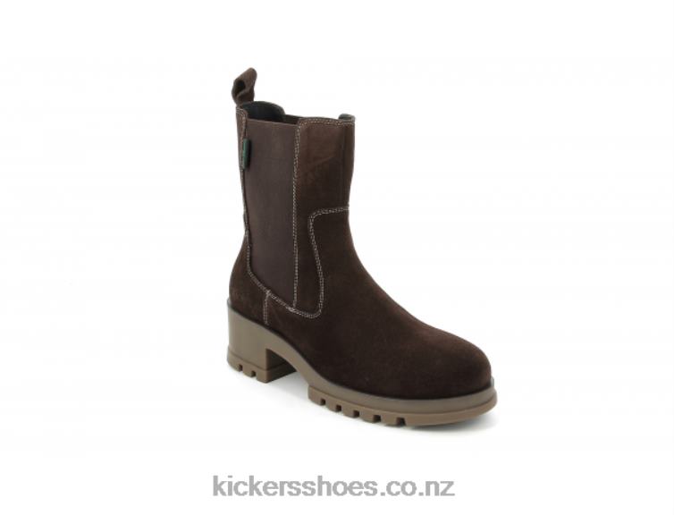 Kickers Women Kick Happy Brown NPZDR213