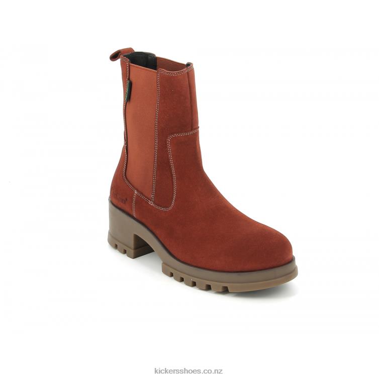 Kickers Women Kick Happy Orange Rouille NPZDR215