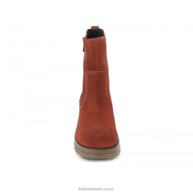 Kickers Women Kick Happy Orange Rouille NPZDR215