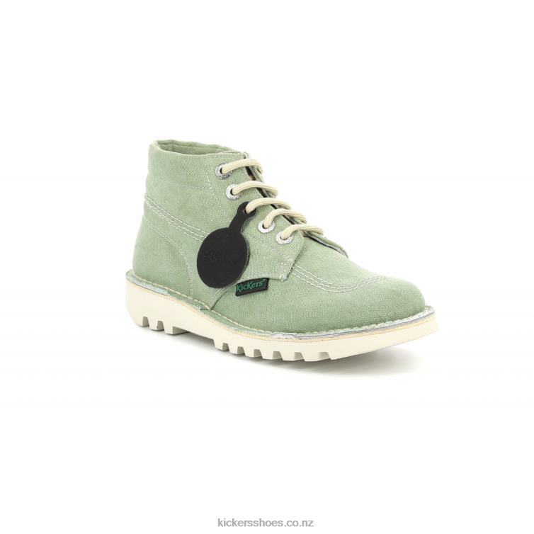 Kickers Women Kick Hi Green NPZDR193