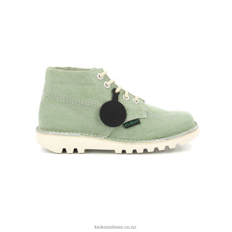 Kickers Women Kick Hi Green NPZDR193