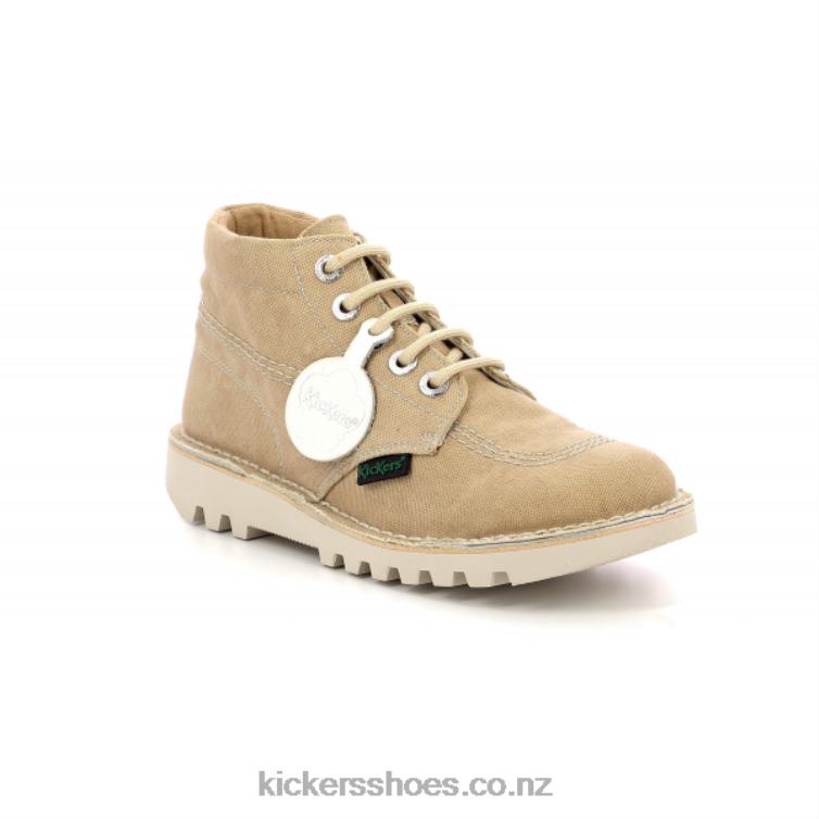 Kickers Women Kick Hi Light Beige NPZDR201