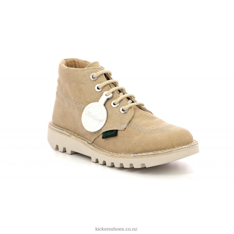 Kickers Women Kick Hi Light Beige NPZDR201