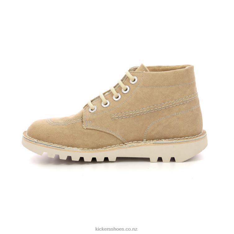 Kickers Women Kick Hi Light Beige NPZDR201