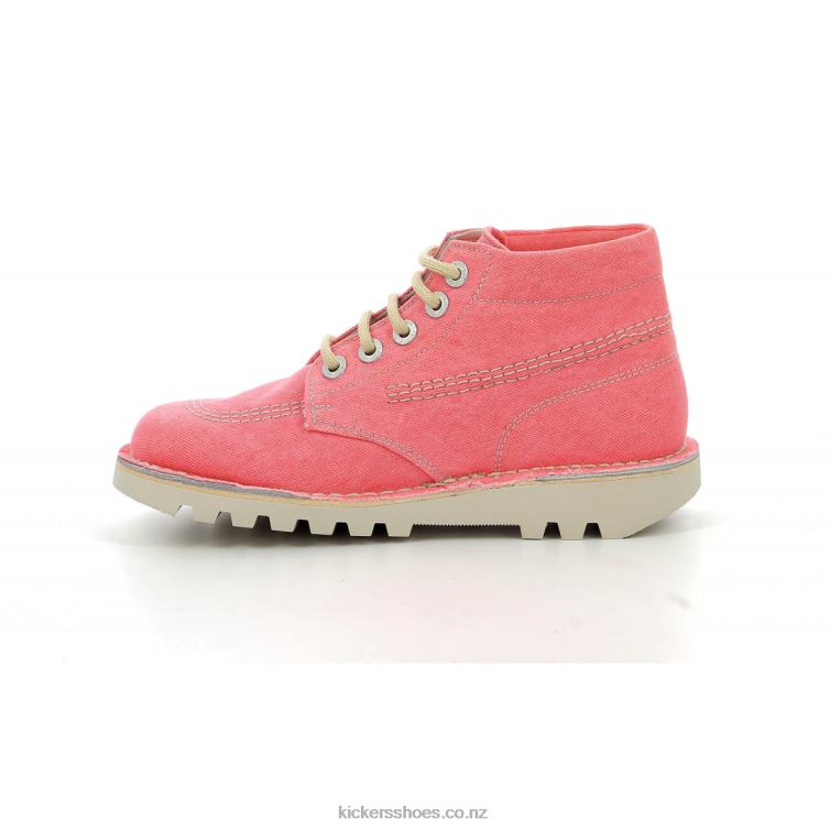 Kickers Women Kick Hi Light Pink NPZDR192