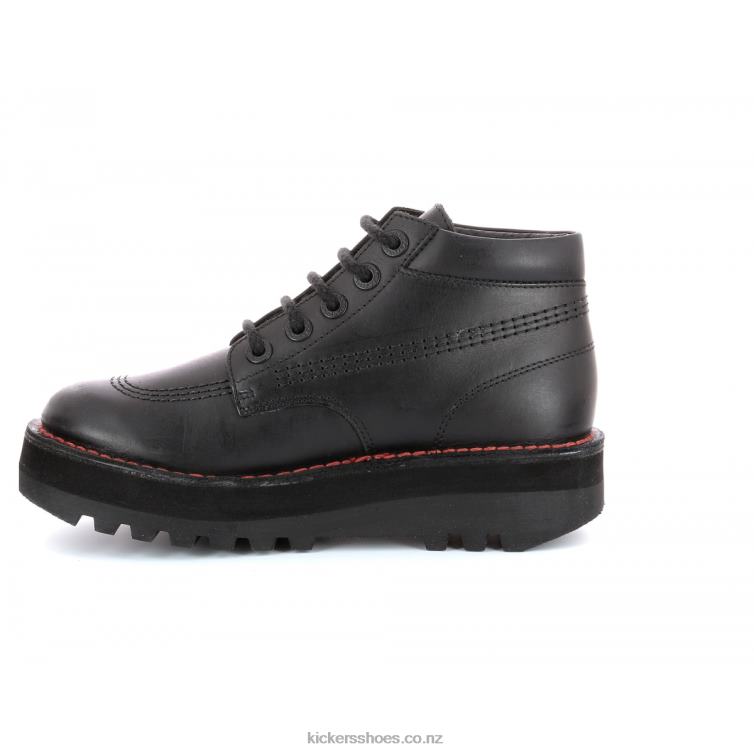 Kickers Women Kickplatform Black NPZDR205